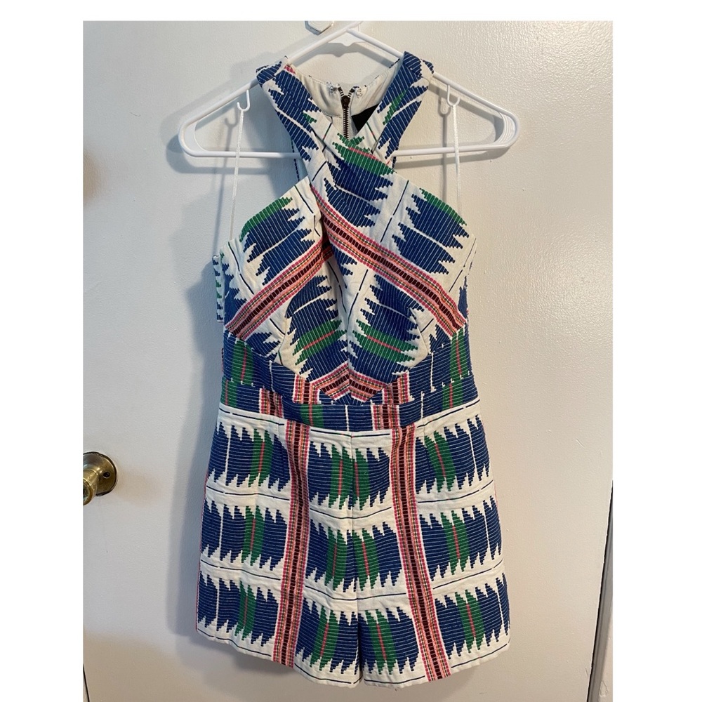 Adelyn Rae Colorful Romper